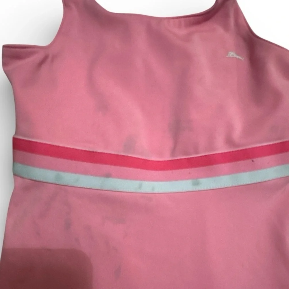 Tommy Bahama Kids 3-4 Years Old Hot Pink Athletic Sporty Activewear Dress Used
